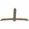 Ekena Millwork Bellingham Rough Sawn Timber Gable Bracket, Douglas Fir, 72"W x 42"H x 2"D x 6"F, 14/12 Pitch GBW072X42X0206BEL00RDF - alternate 3
